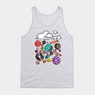 raining donut Tank Top